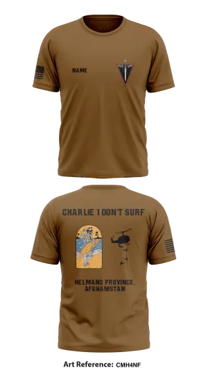 1st Platoon, Charlie Troop, 3-71 CAV Store 1 Core Men's SS Performance Tee - cmh4nf