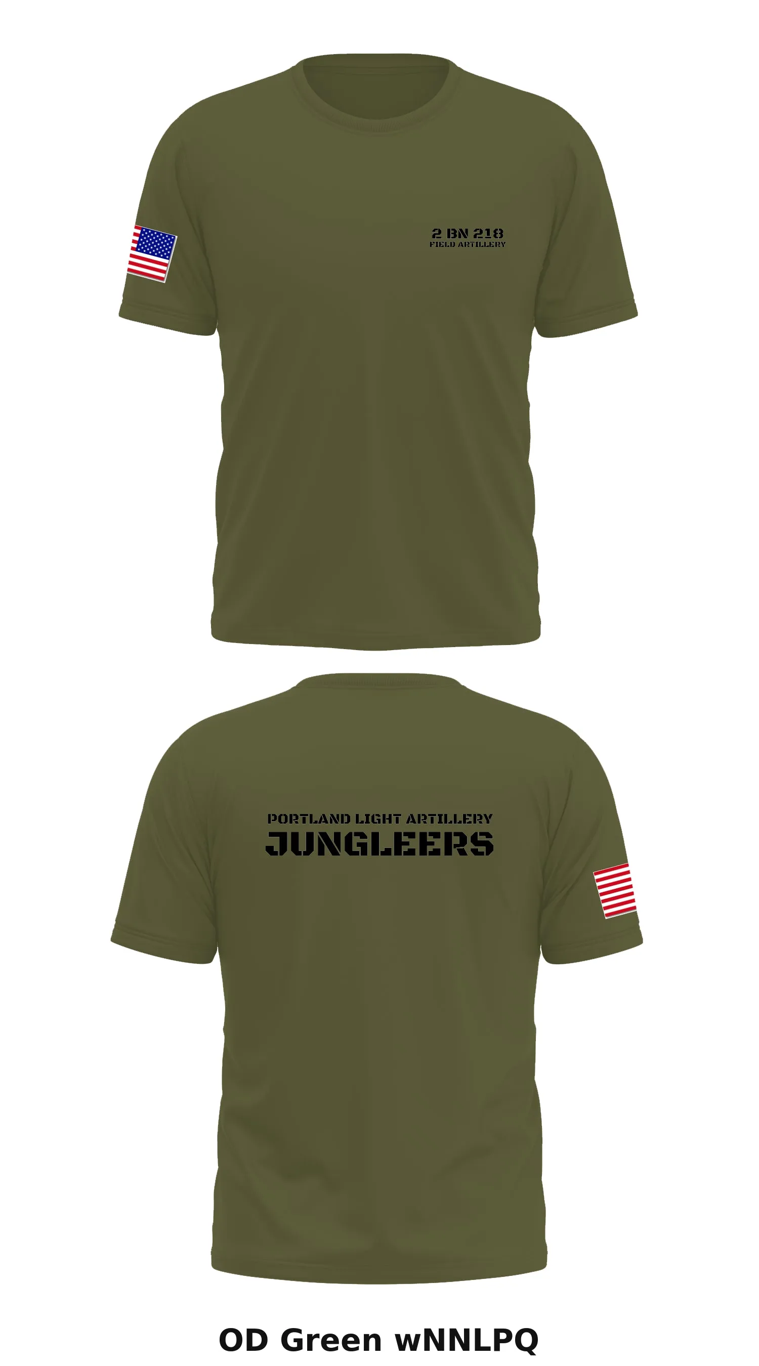 2 BN 218 Field Artillery  Store 1 Core Men's SS Performance Tee - wNNLPQ