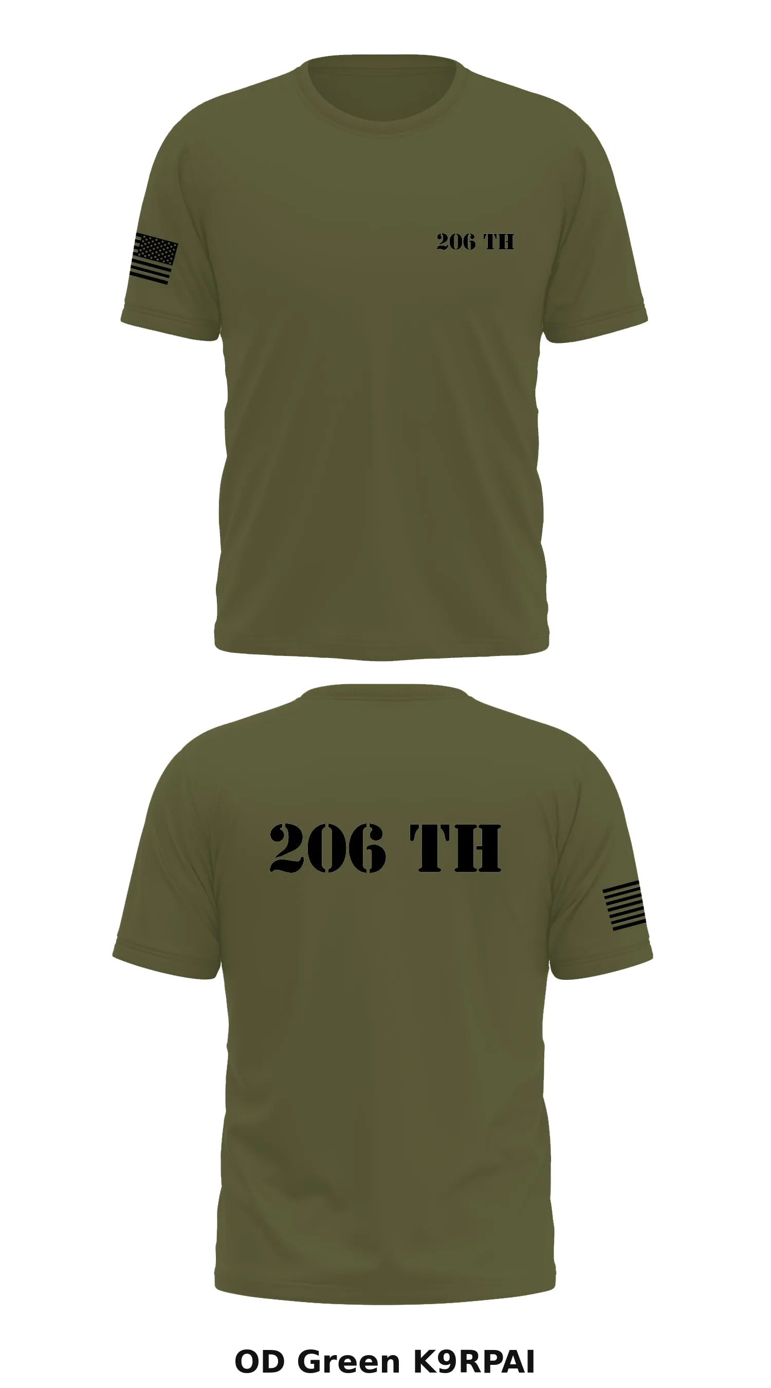 206 th Store 1 Core Men's SS Performance Tee - K9RPAI