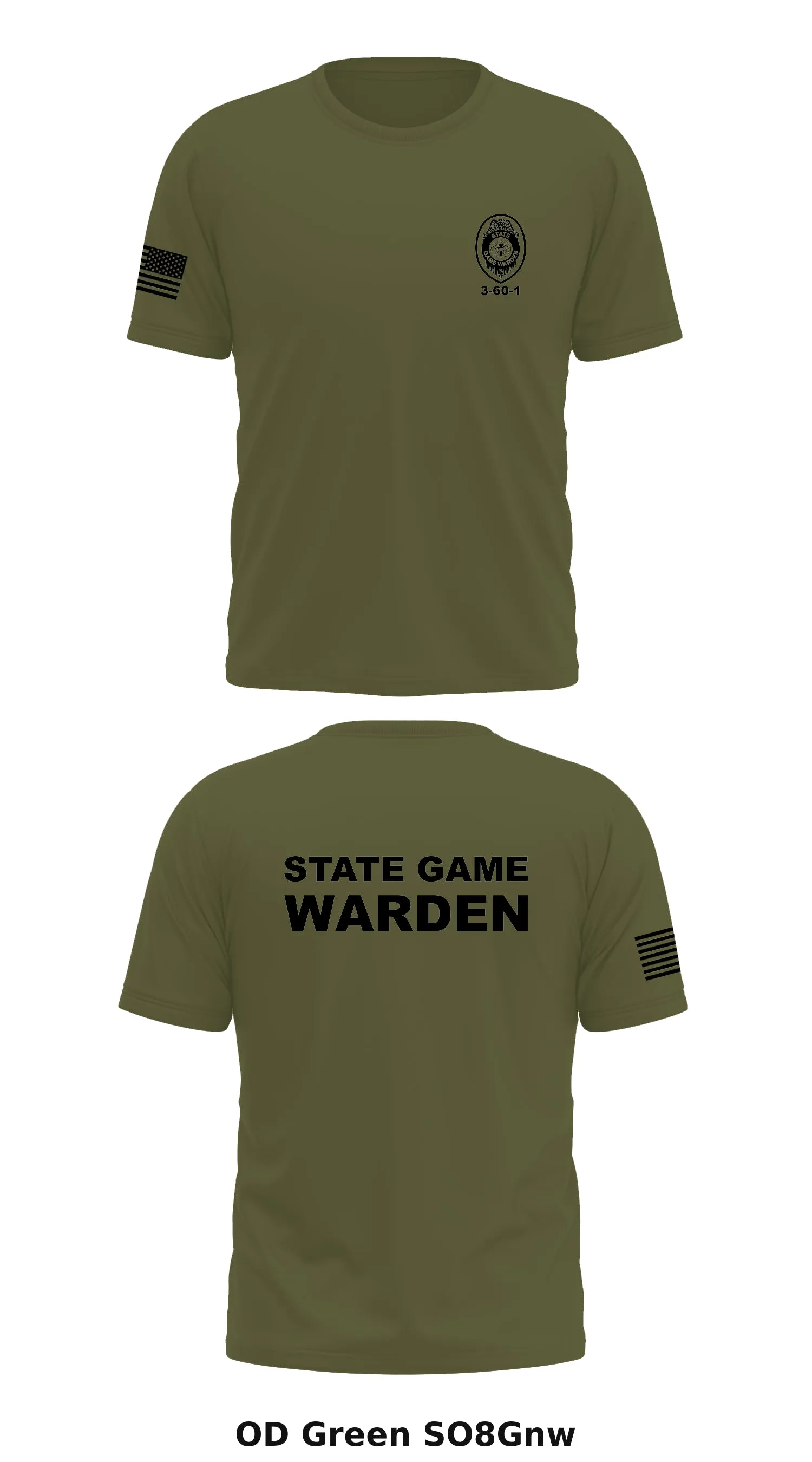 3-60-1  Store 1 Core Men's SS Performance Tee - SO8Gnw