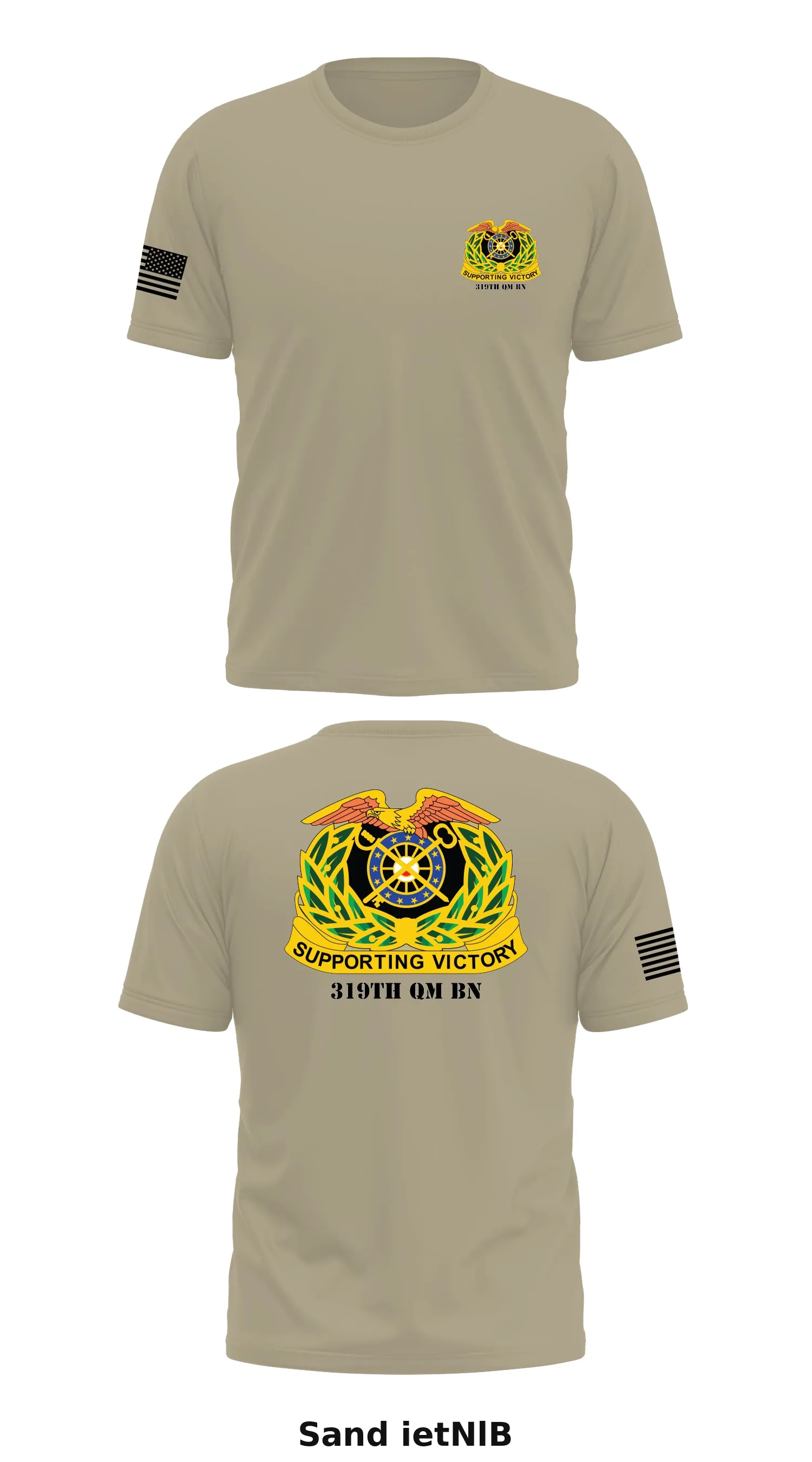 319th QM BN Store 1 Core Men's SS Performance Tee - ietNlB