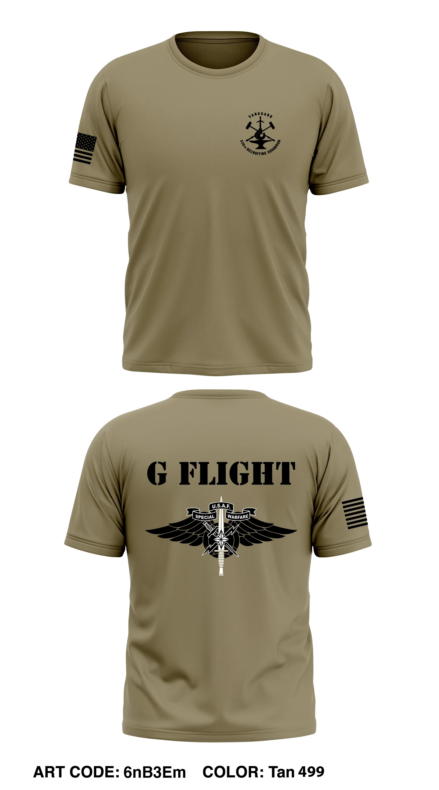 330th G Flt Core Men's SS Performance Tee - 6nB3Em