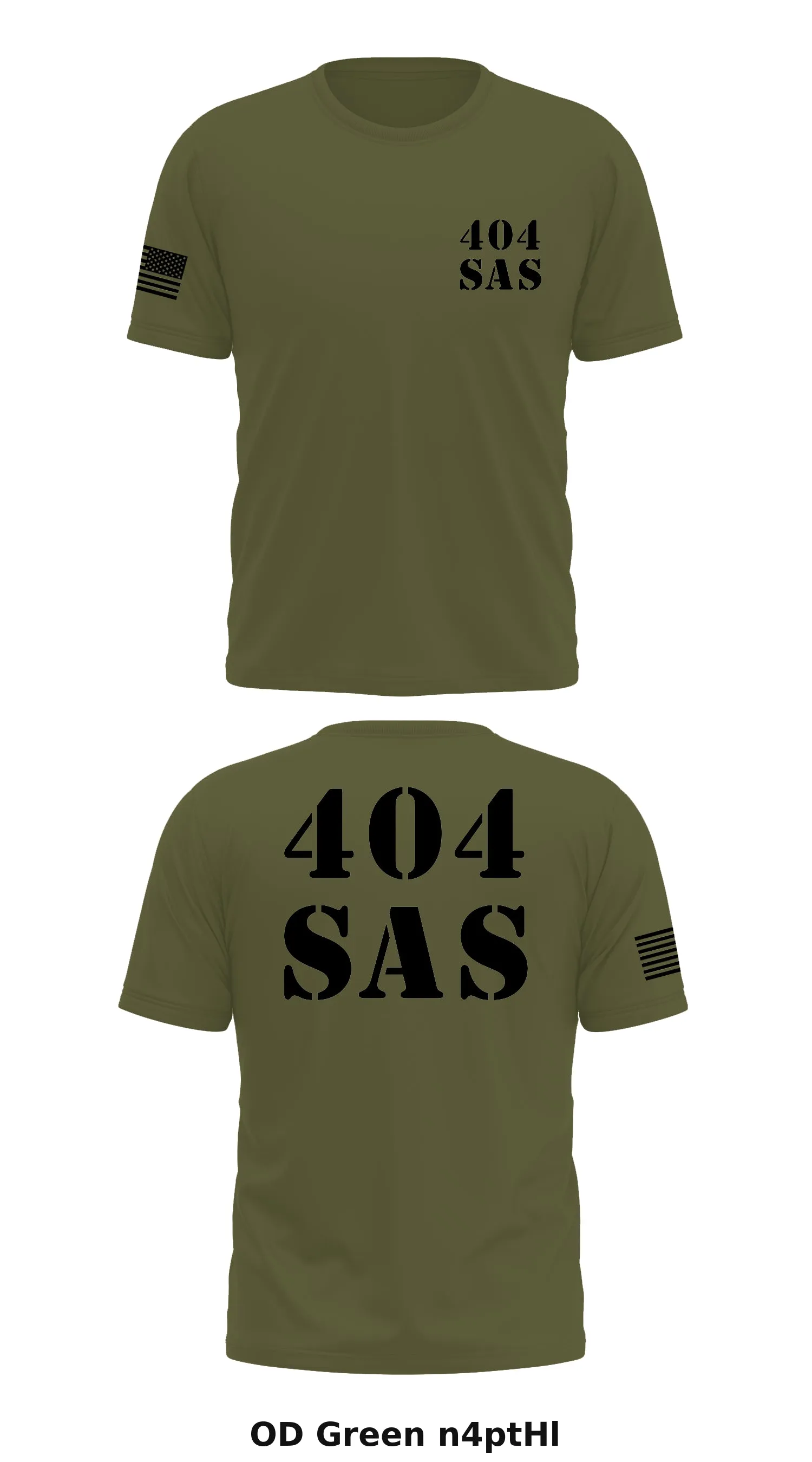 404 SAS Store 1 Core Men's SS Performance Tee - n4ptHl