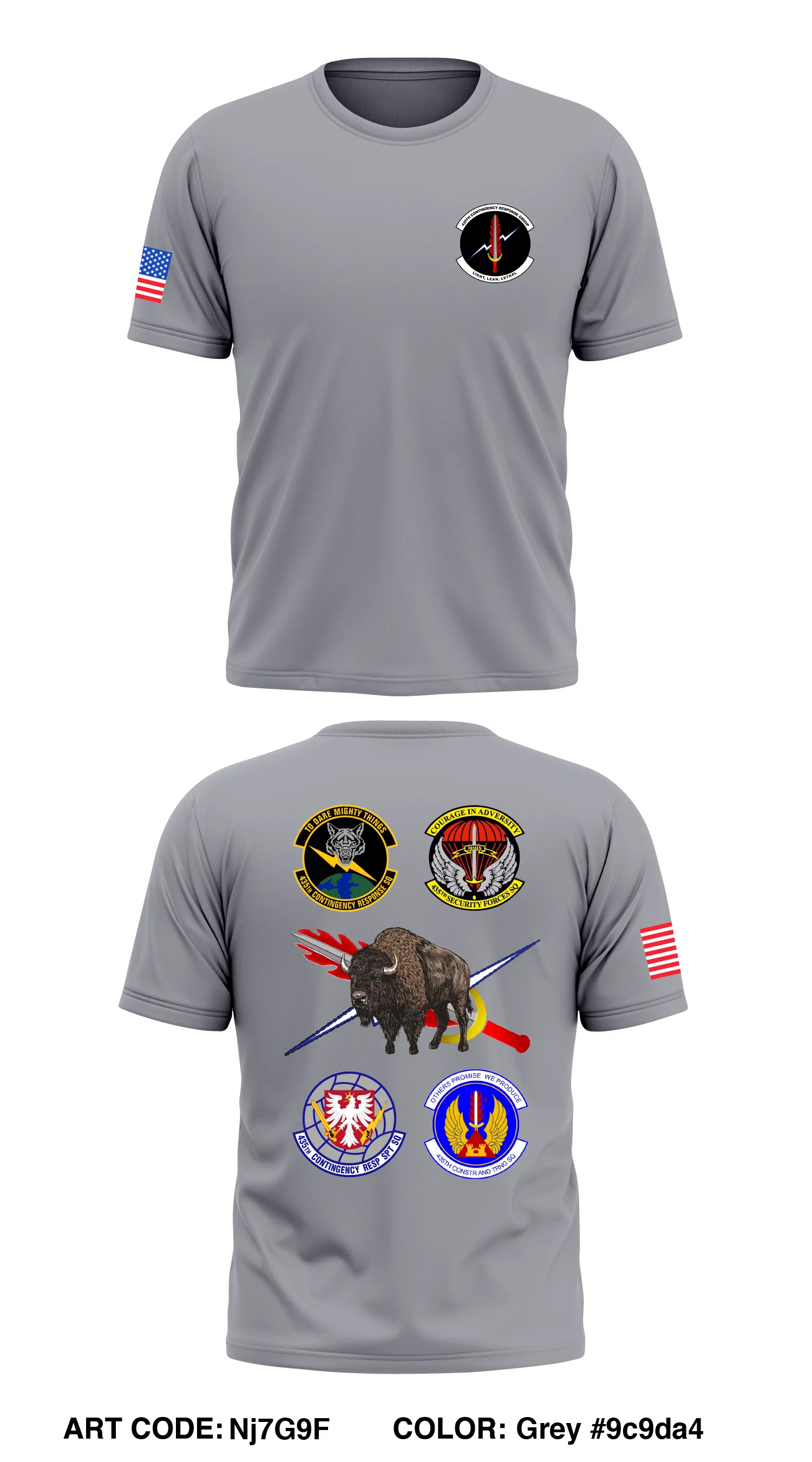 435 CRG Core Men's SS Performance Tee - Nj7G9F