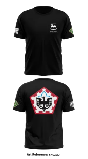 4th  Engineer Battalion  Store 1 Core Men's SS Performance Tee - 6nUzWJ