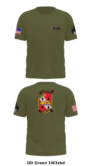 4th LAR. Delta Company  Store 1 Core Men's SS Performance Tee - 1W3zbd