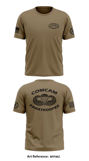55th Signal Company (COMCAM) Store 1 Core Men's SS Performance Tee - bfP3Kz