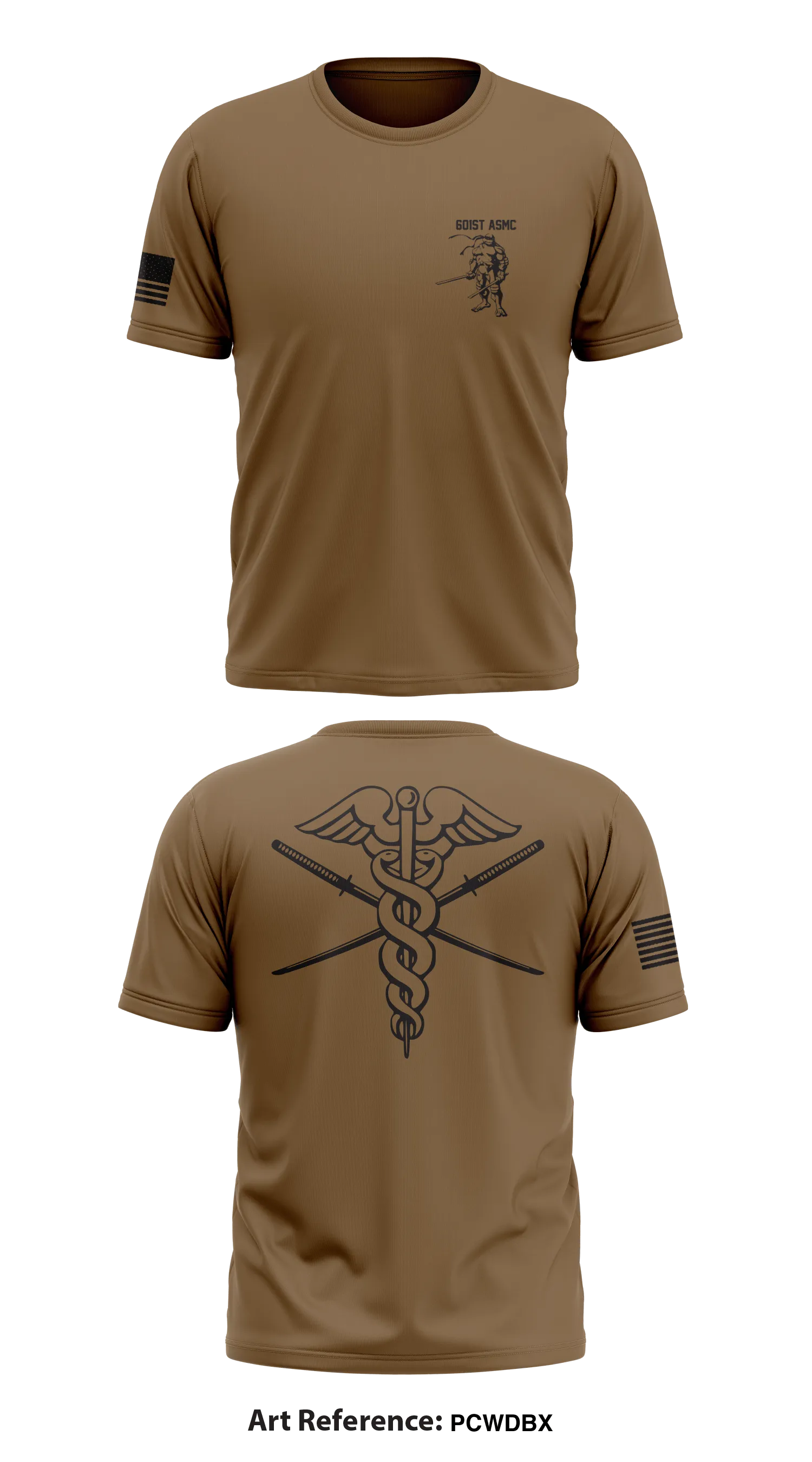 601st ASMC Store 1 Core Men's SS Performance Tee - PCWdbX