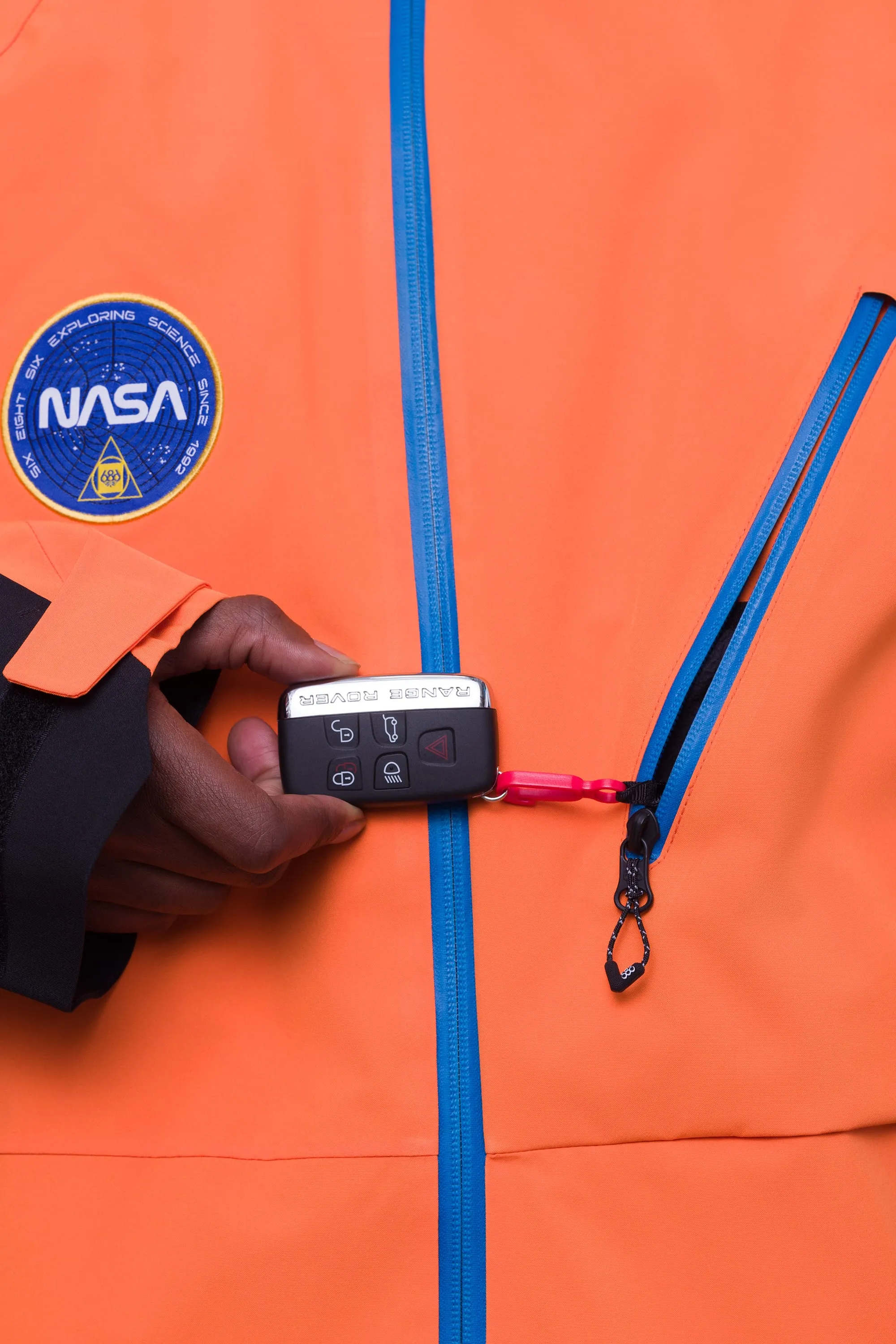 686 Exploration Thermograph Jacket Mens NASA Orange Black