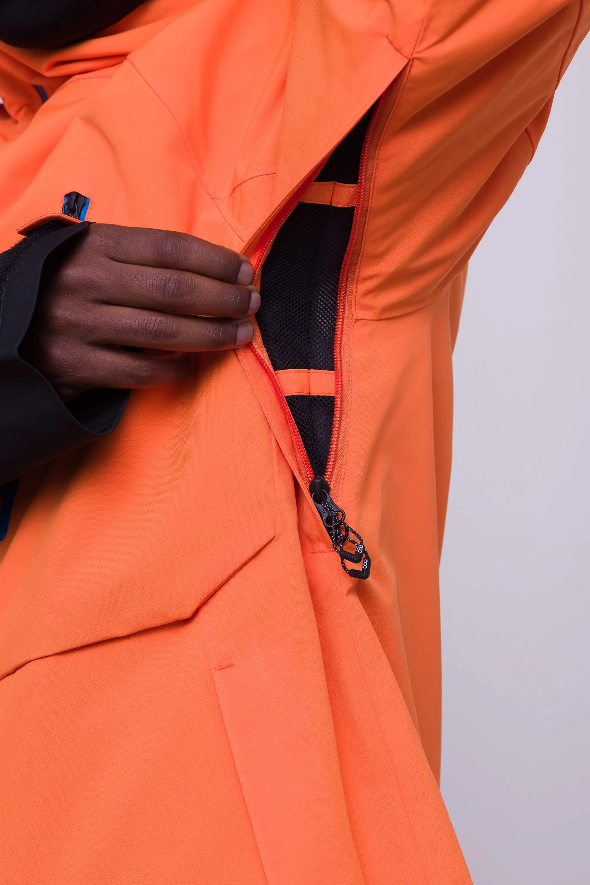 686 Exploration Thermograph Jacket Mens NASA Orange Black