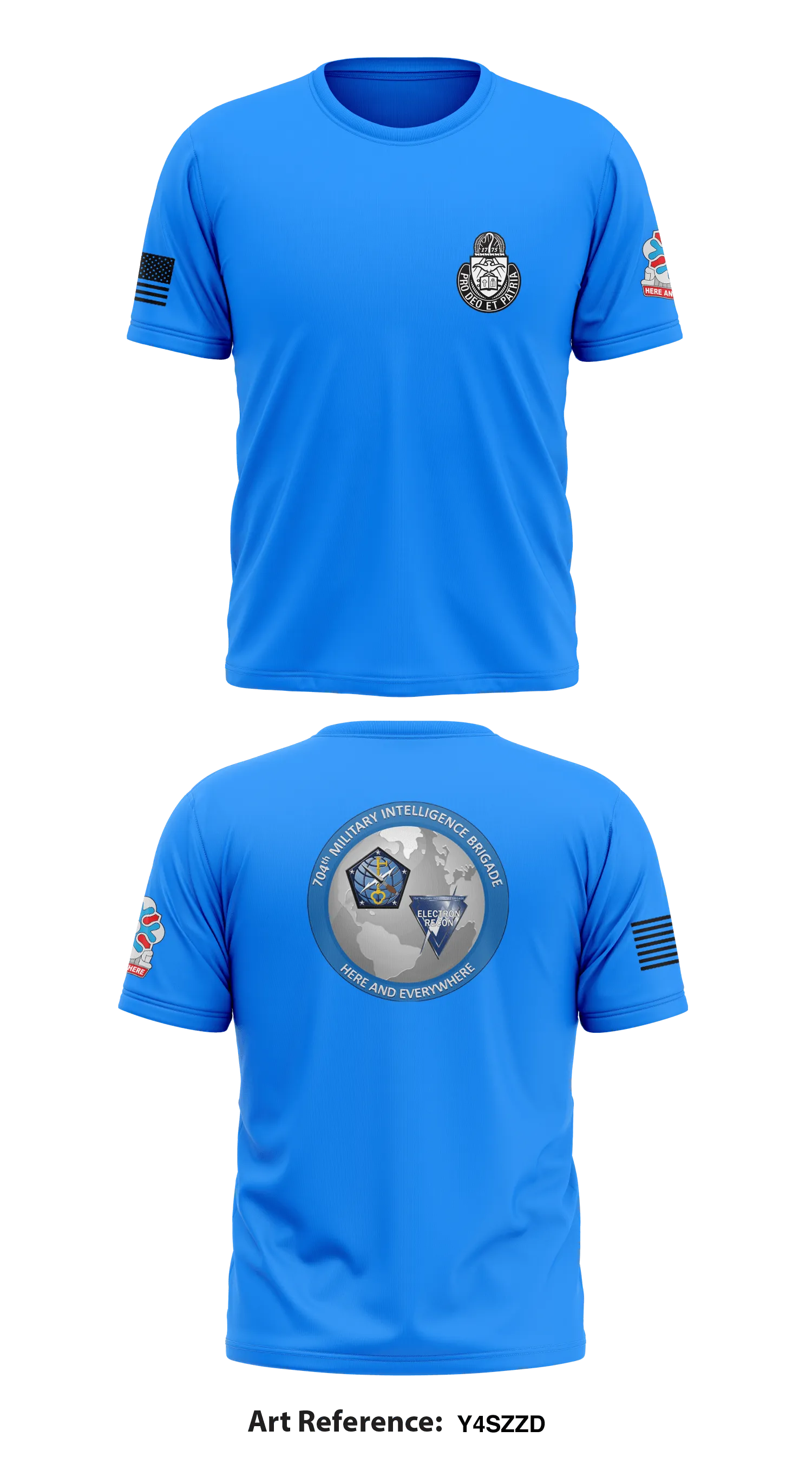 704th MI BDE UMT Store 1 Core Men's SS Performance Tee - y4sZZd