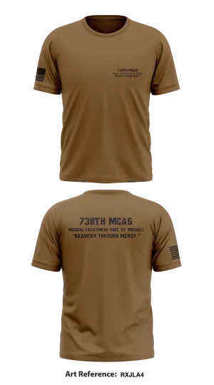 738th MCAS Store 1 Core Men's SS Performance Tee - rxjLA4