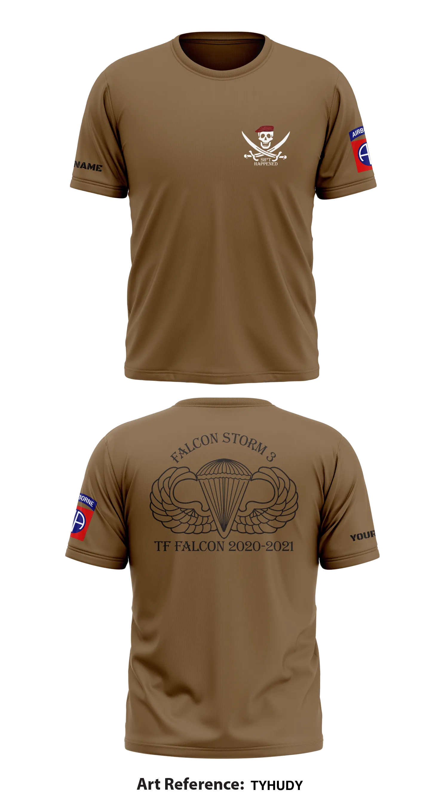 82nd ABN DIV Core Men's SS Performance Tee - TYHUdY