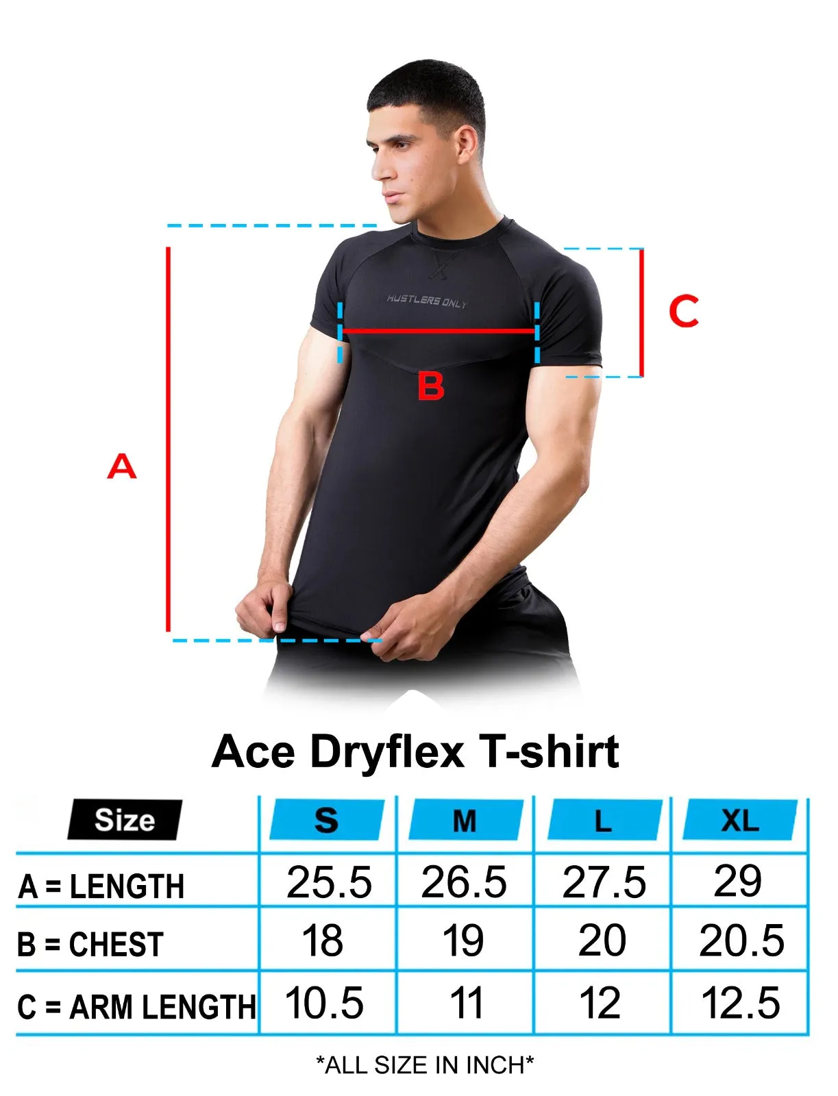 Ace Dryflex T-shirt - Black