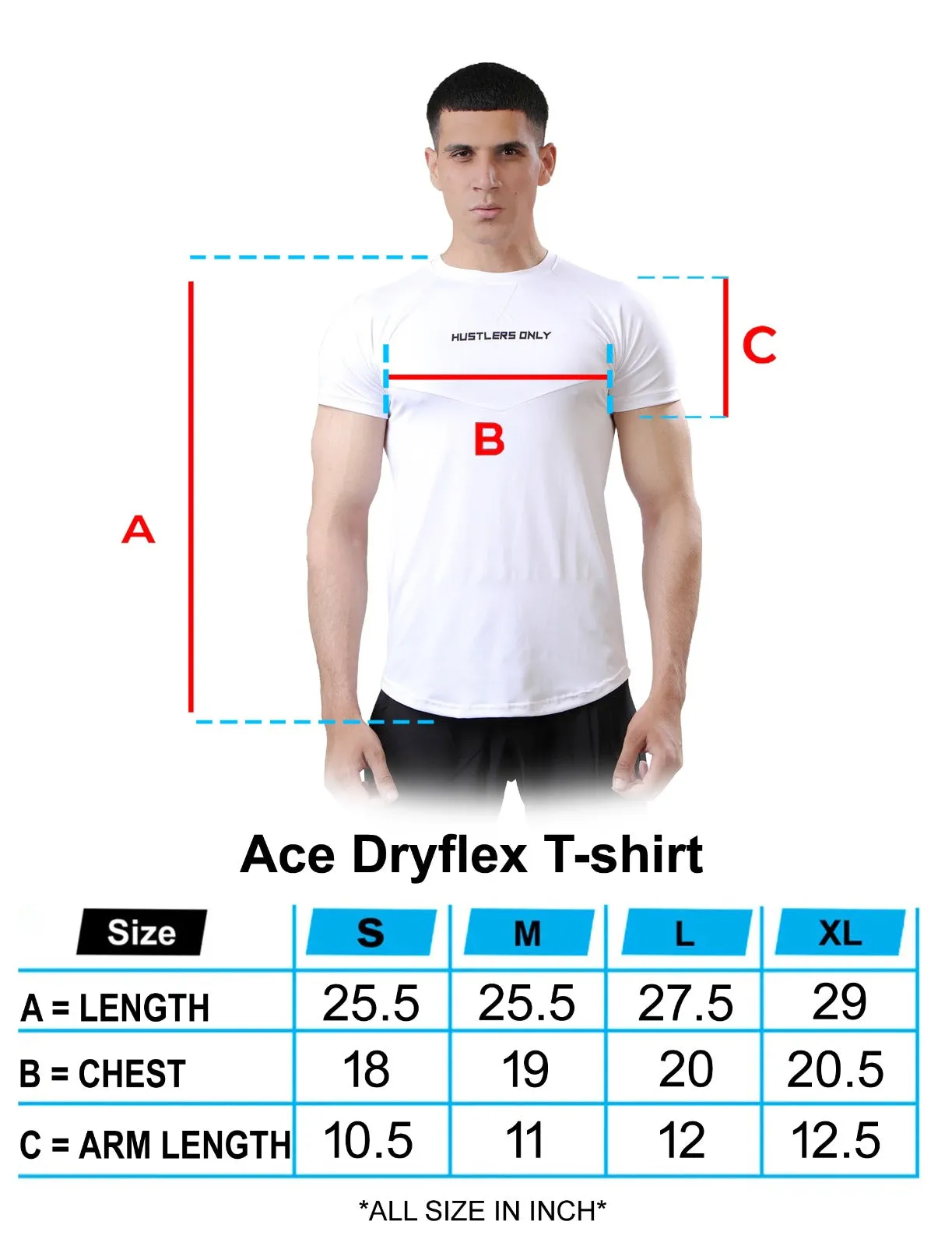 Ace Dryflex T-shirt - White