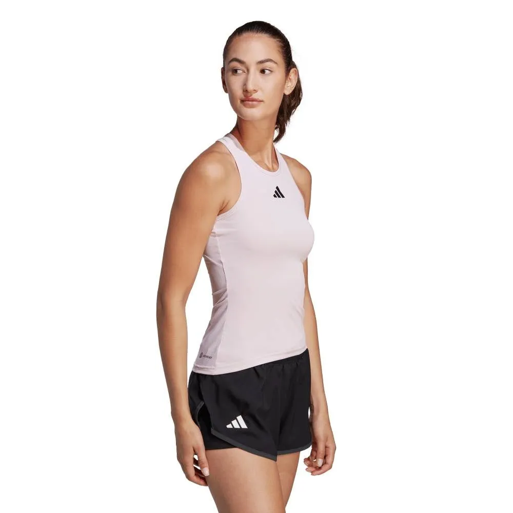 adidas Women's Club Tank Top (Pink)