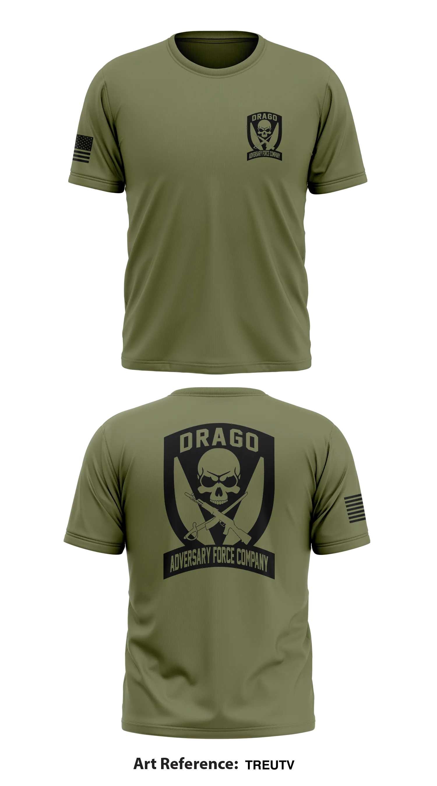 Adversary Force Company Store 1 Core Men's SS Performance Tee - trEUtv