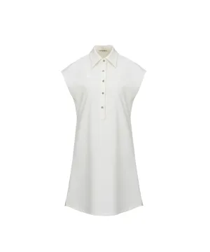 Anell Golf Sandra Golf Collar One Piece - White