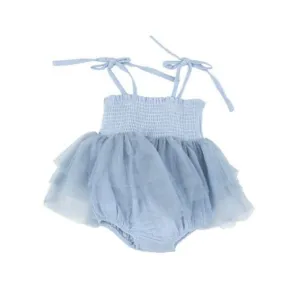 Angel Dear | Dusty Blue Solid Muslin Tutu Bubble