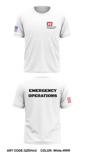 Army Corps of Engineers Store 1 Core Men's SS Performance Tee - QZEHm2