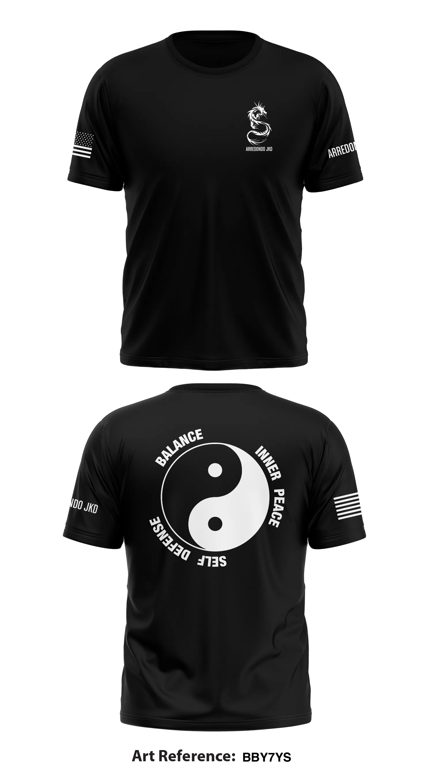 Arredondo JKD Store 1 Core Men's SS Performance Tee - bBY7yS