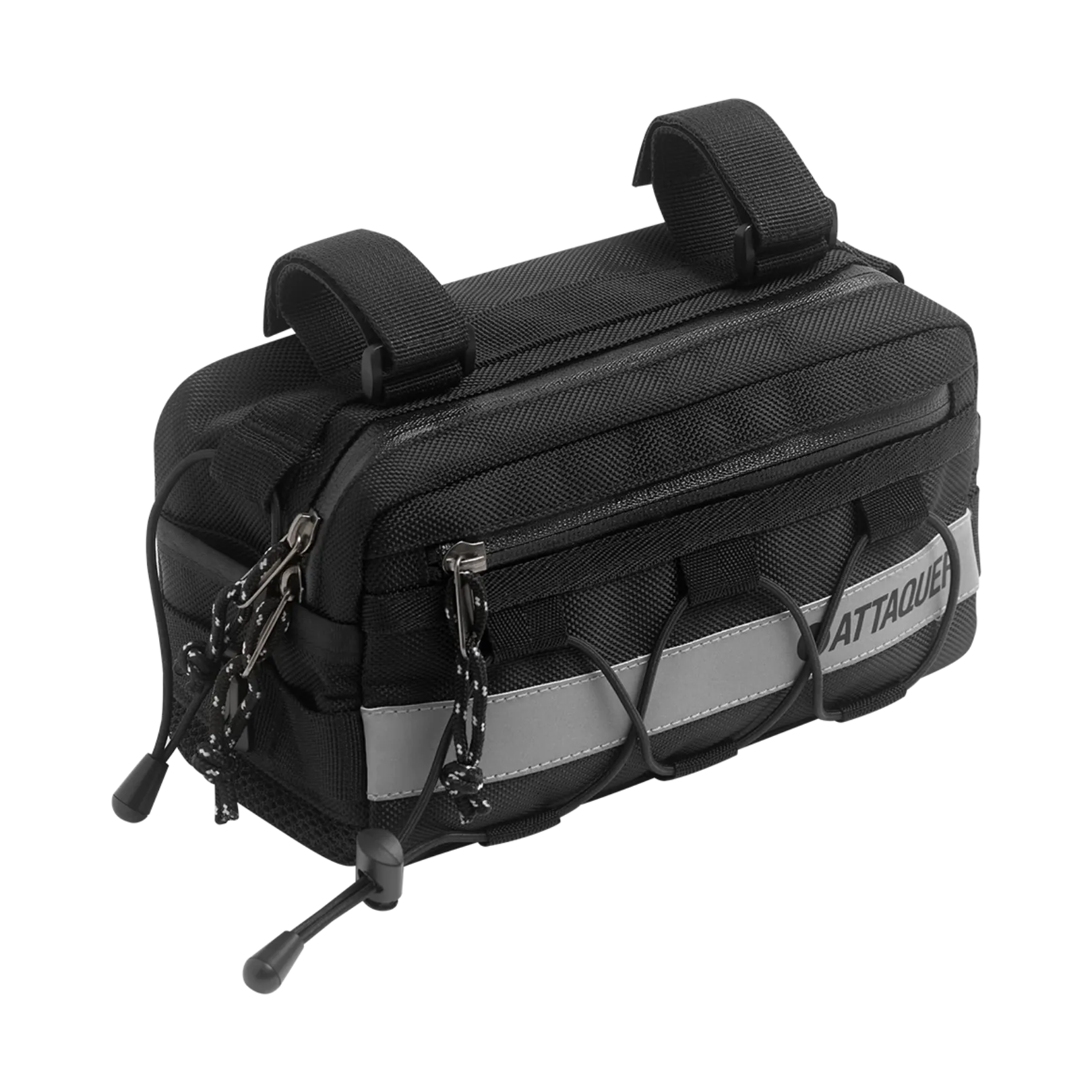 Attaquer Adventure Handlebar Bag Square - Black
