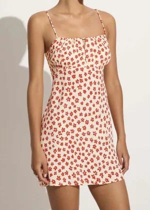 Audrina Mini Dress (Red Gita Floral)