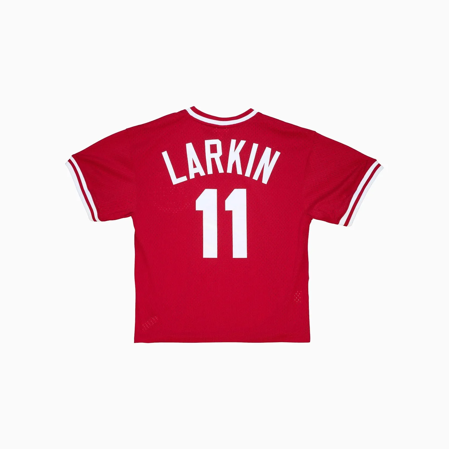 Authentic Jersey Cincinnati Reds 1990  Barry Larkin