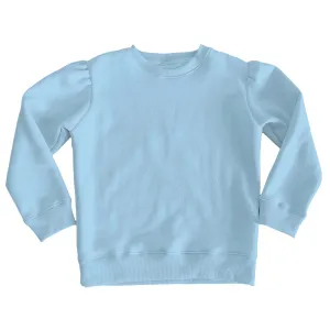 Azarhia Holly Sweatshirt in Light Blue French Terry