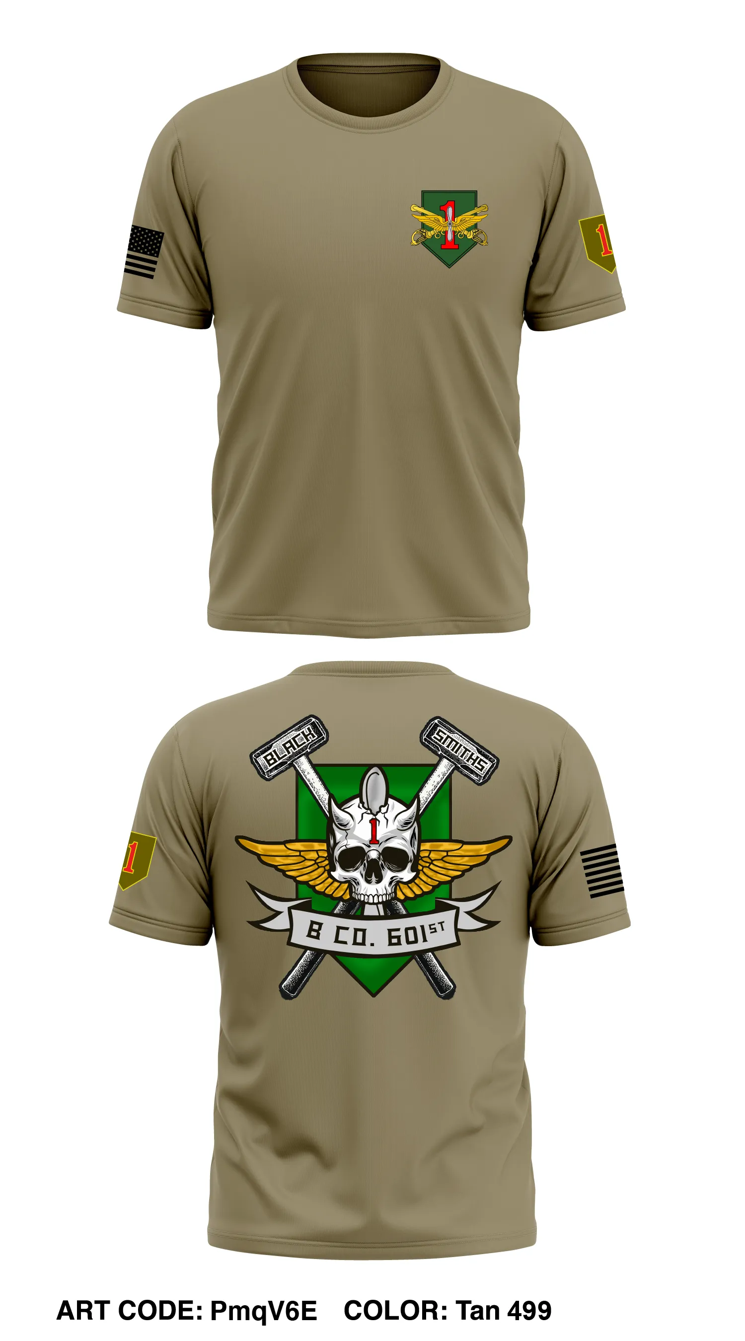 B CO 601ST ASB Store 1 Core Men's SS Performance Tee - PmqV6E