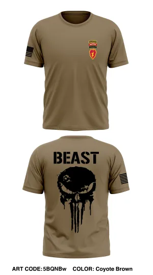 B Co, 65th BEB, 2 IBCT Store 1 Core Men's SS Performance Tee - 5BQNBw