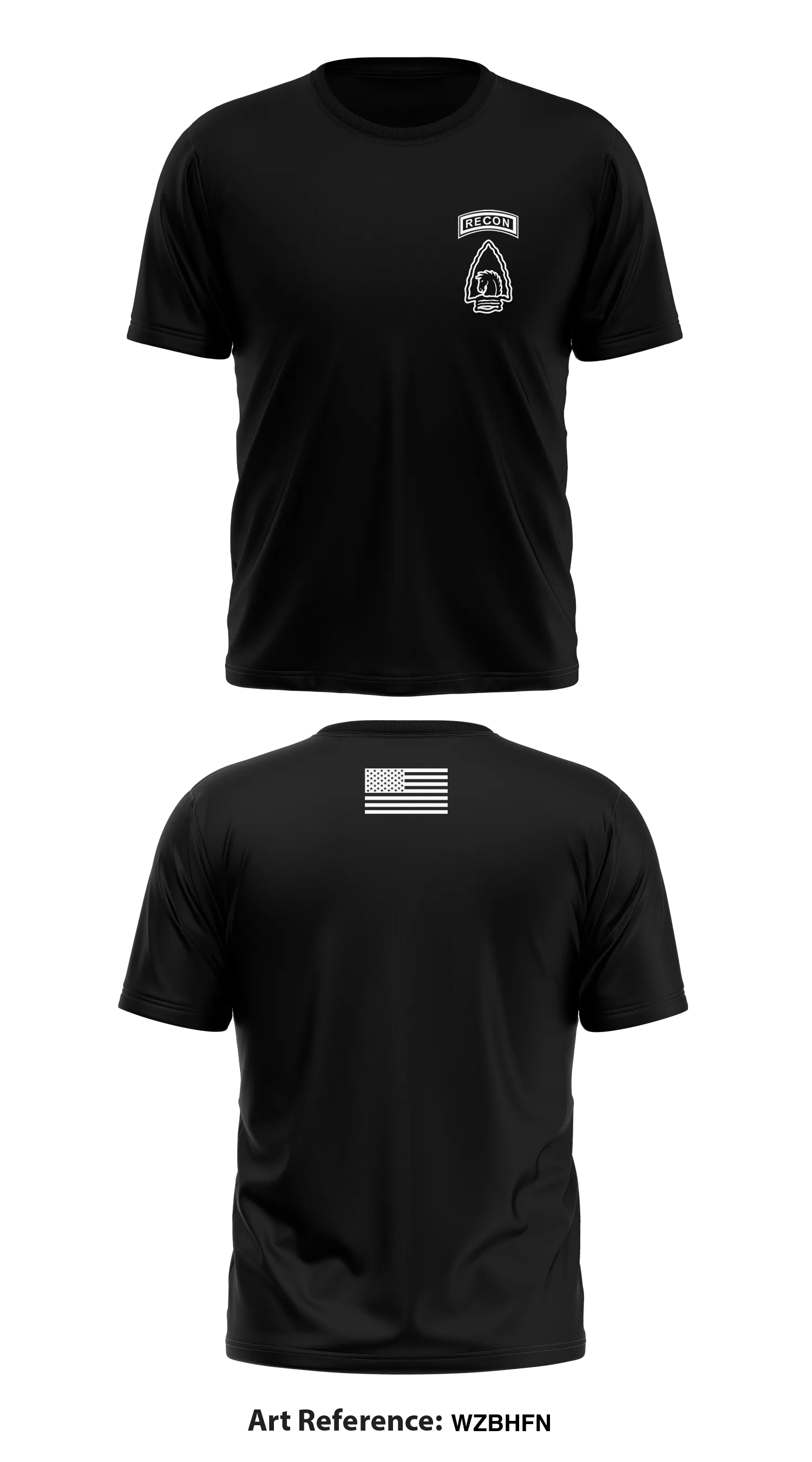B Troop 1-73 CAV Store 1 Core Men's SS Performance Tee - WzBhFn