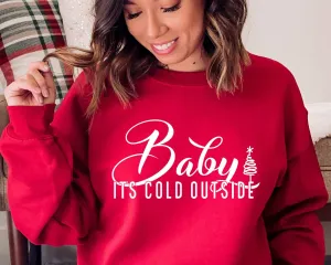 Baby its cold outside Christmas Jumper