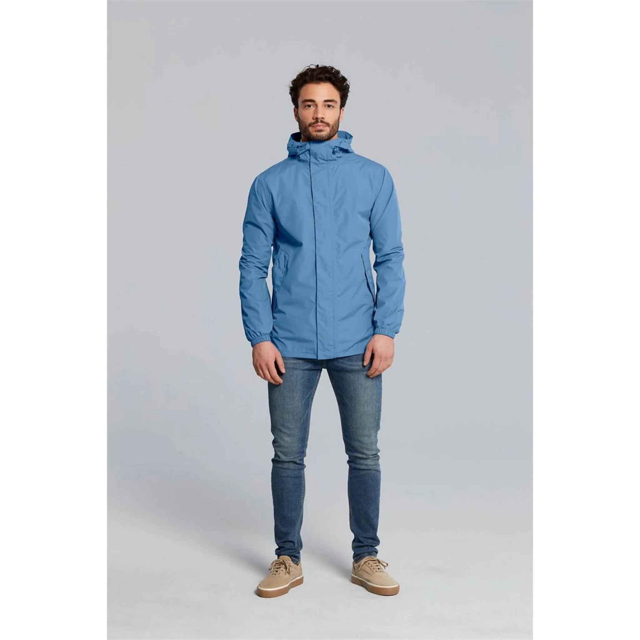 Basil Hoga Unisex Bicycle Rain Jacket Horizon Blue