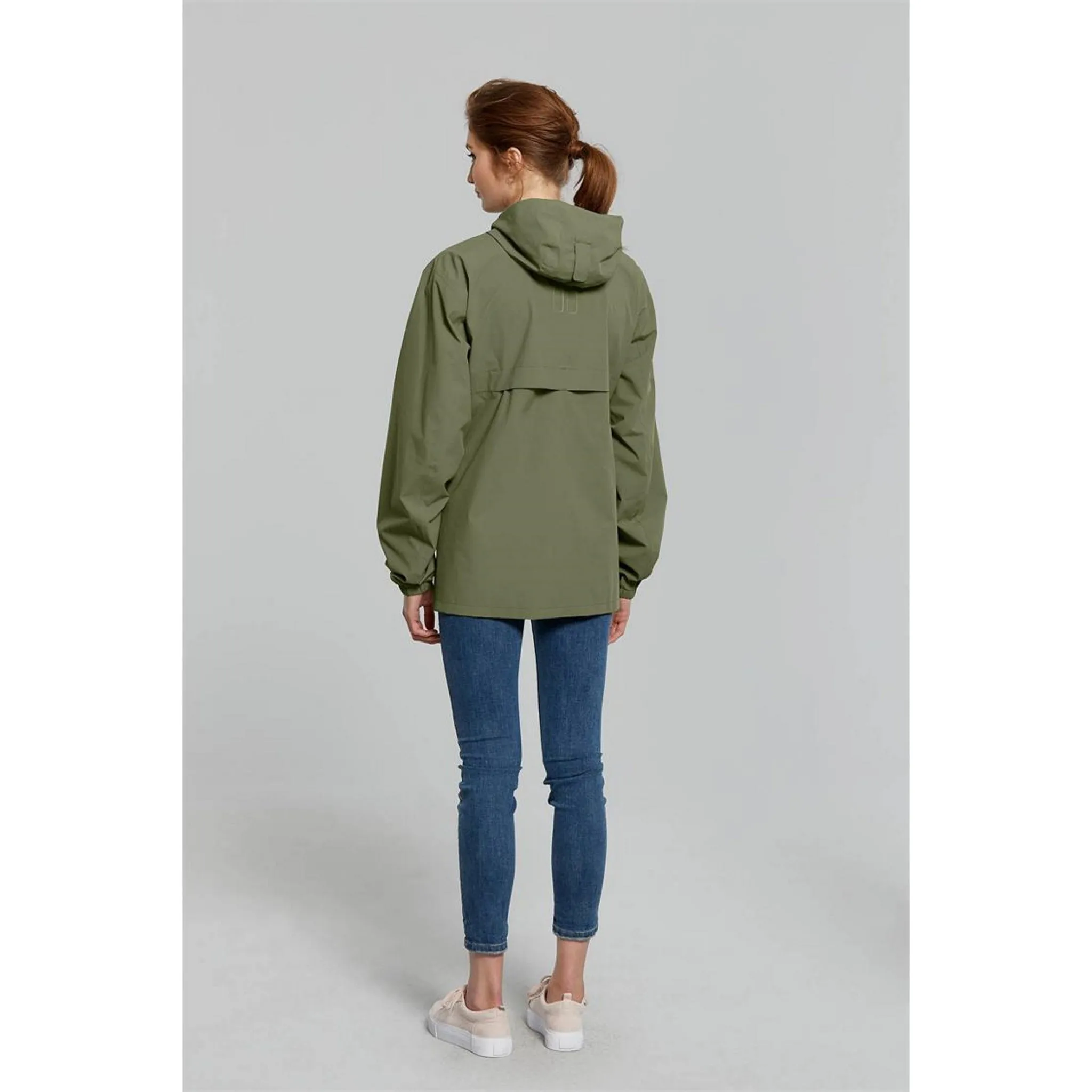 Basil Hoga Unisex Bicycle Rain Jacket Olive Green