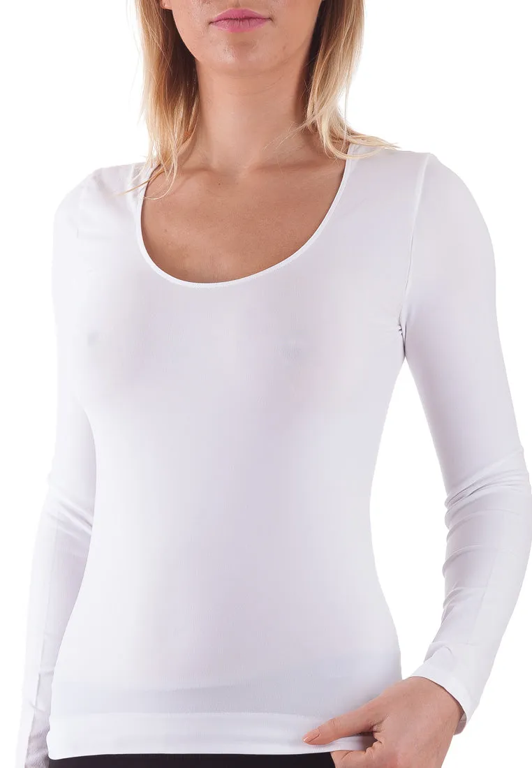 BELLISSIMA Scoop Neck Long Sleeve BASICS