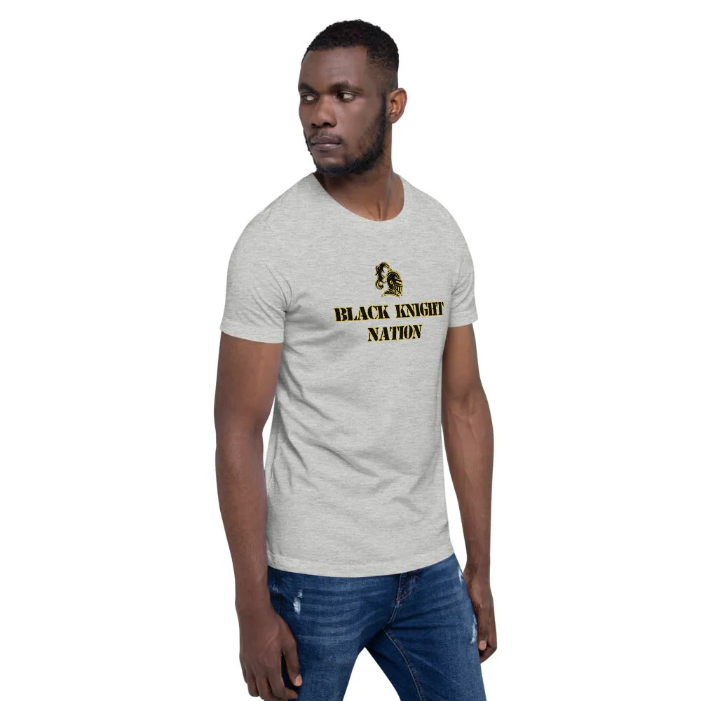 Black Knight Nation Core Men's SS Performance Tee - Short-Sleeve Unisex T-Shirt