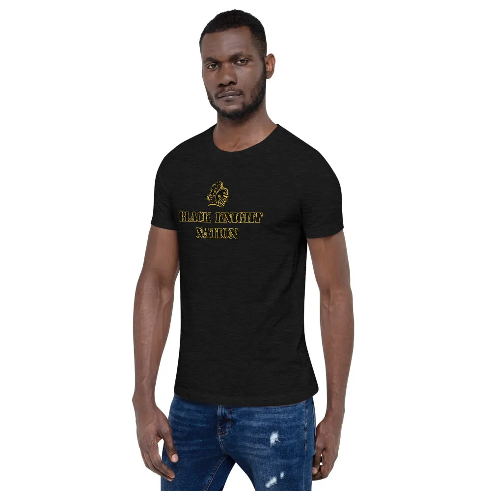 Black Knight Nation Core Men's SS Performance Tee - Short-Sleeve Unisex T-Shirt
