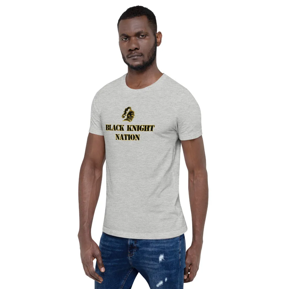 Black Knight Nation Core Men's SS Performance Tee - Short-Sleeve Unisex T-Shirt