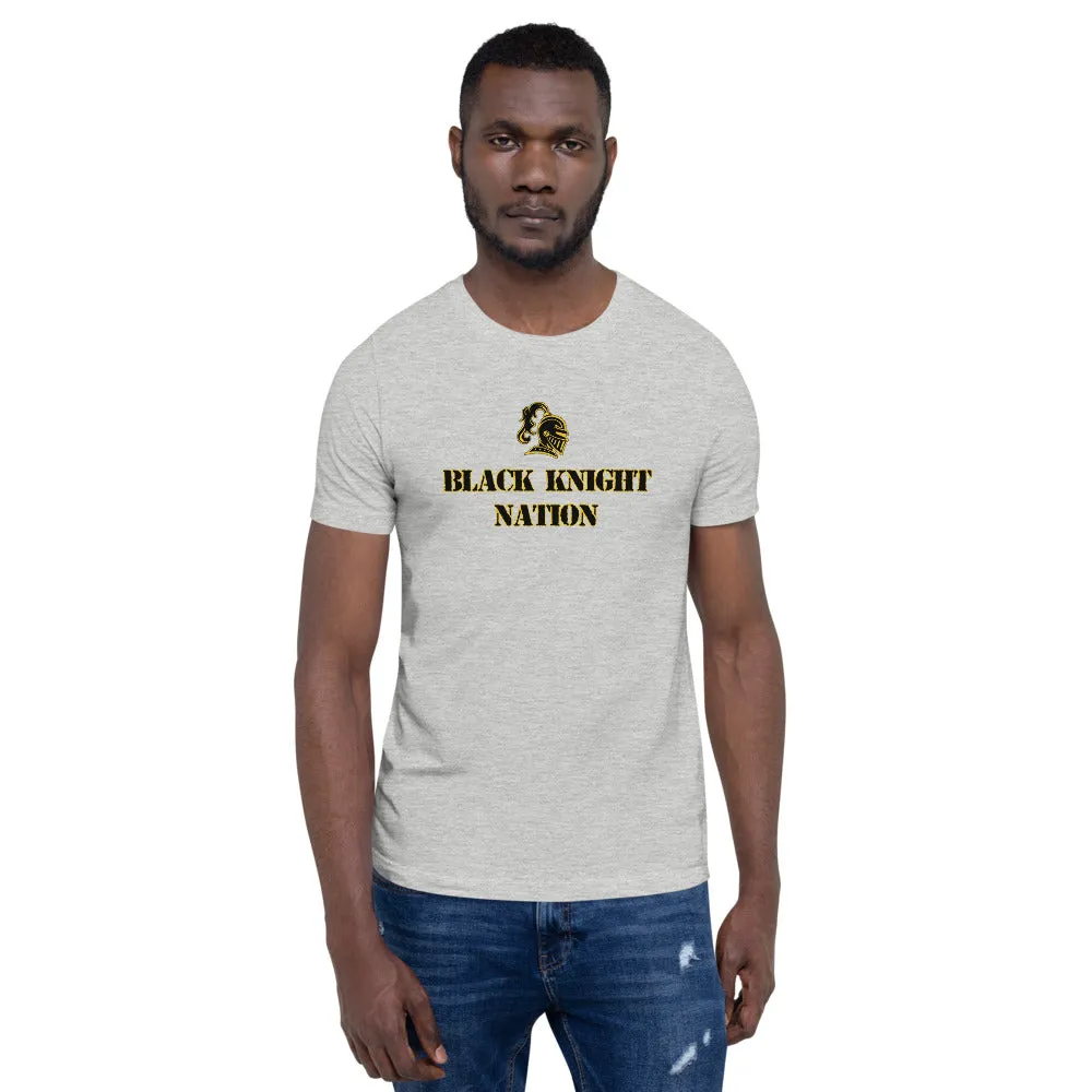 Black Knight Nation Core Men's SS Performance Tee - Short-Sleeve Unisex T-Shirt