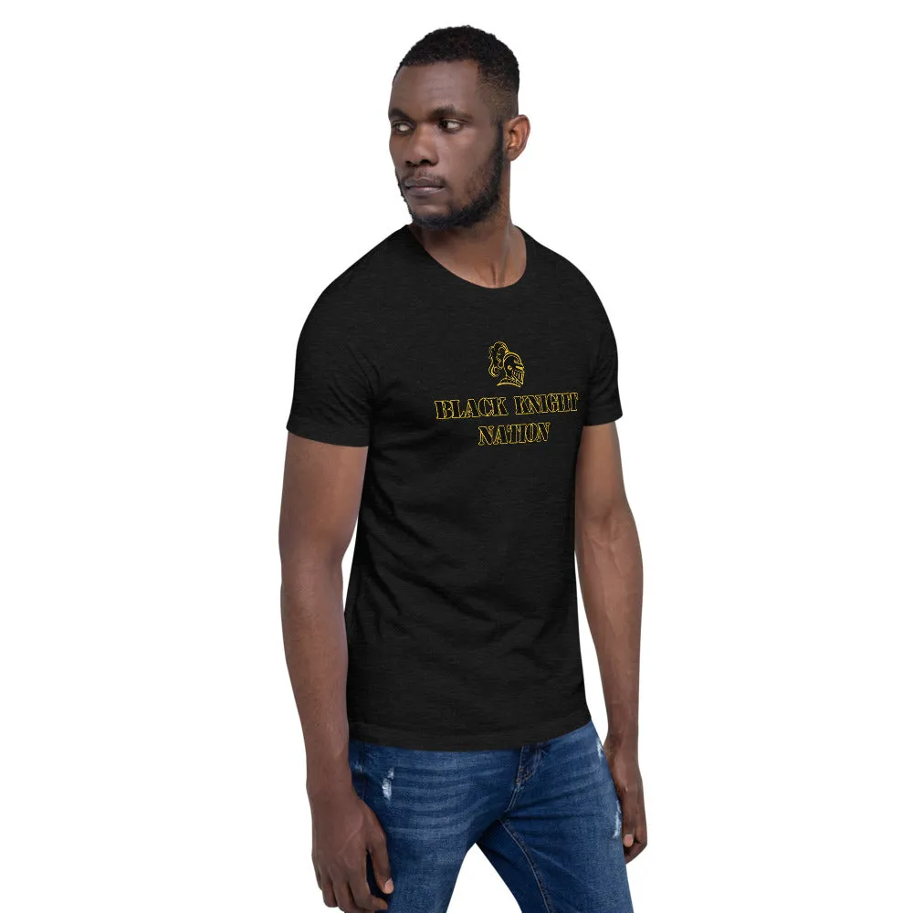Black Knight Nation Core Men's SS Performance Tee - Short-Sleeve Unisex T-Shirt