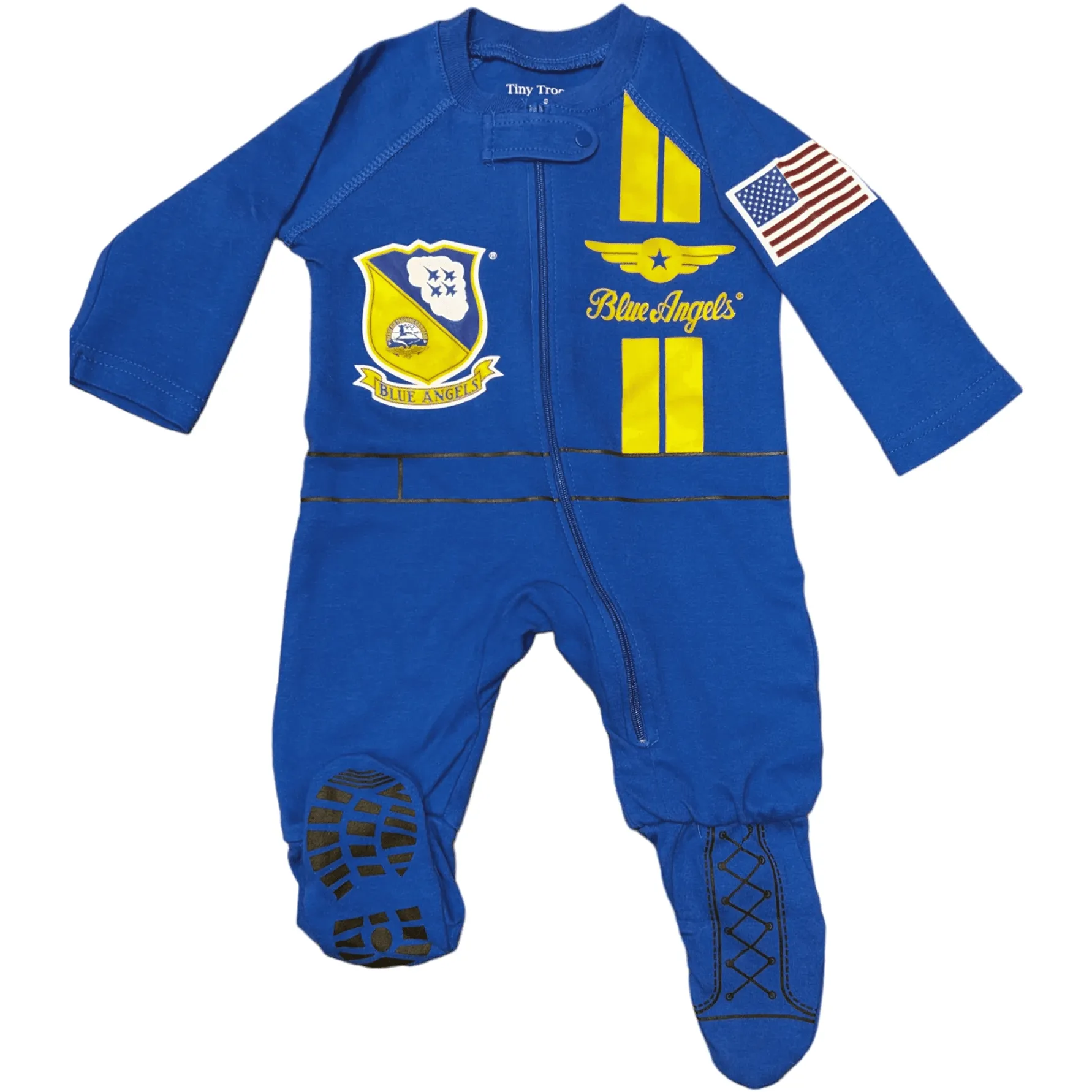 Blue Angels Flight Suit Baby Crawler