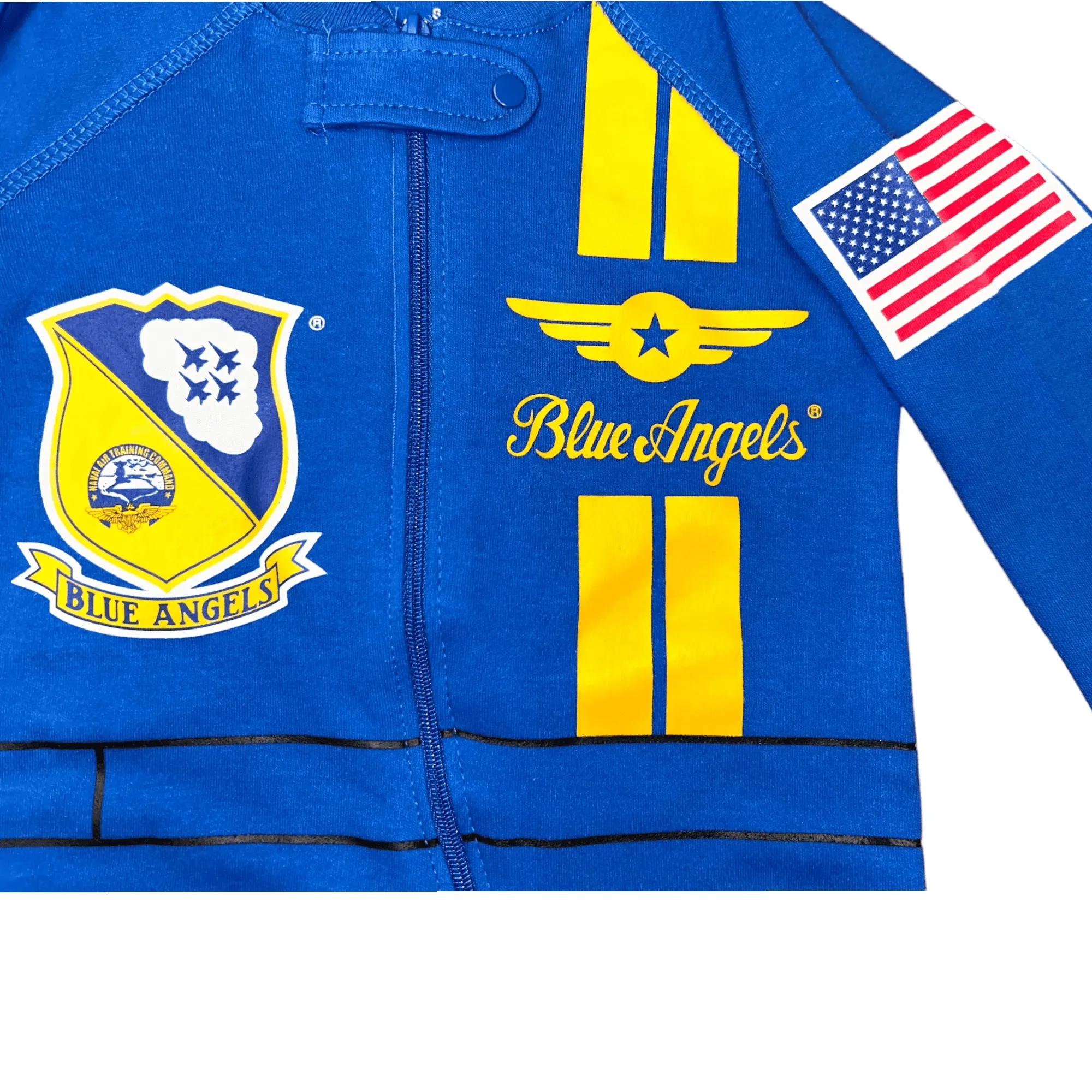 Blue Angels Flight Suit Baby Crawler