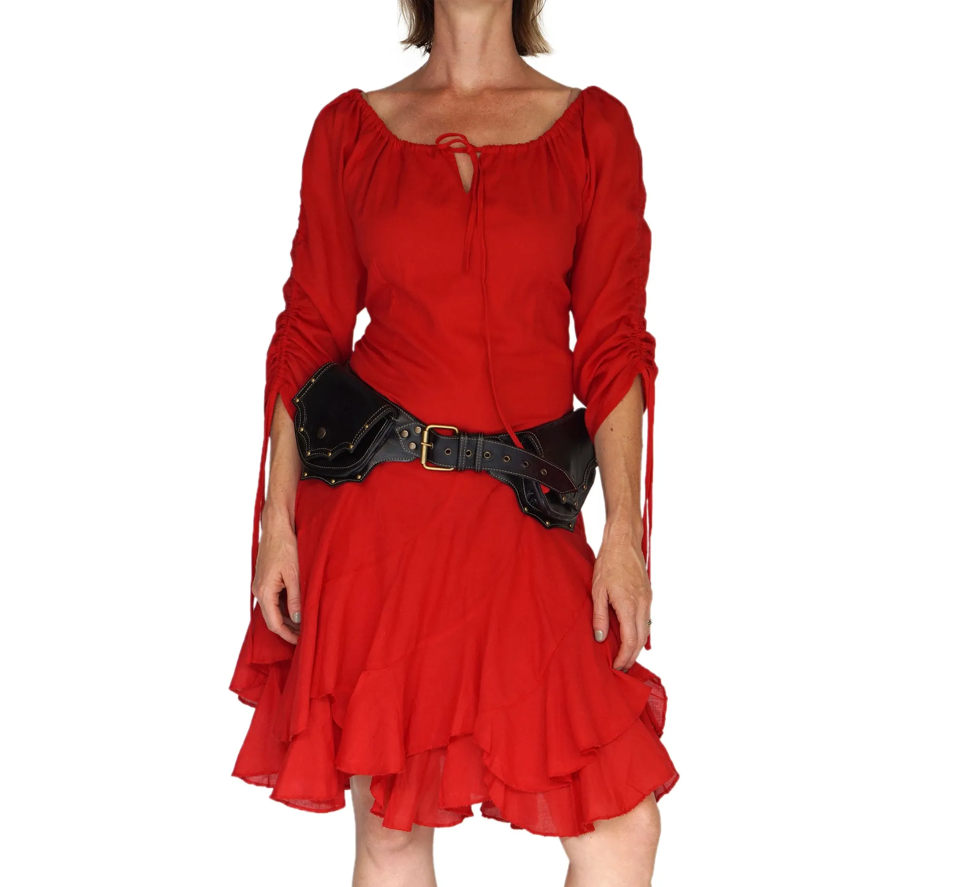 'Bonny Dress'  - Red