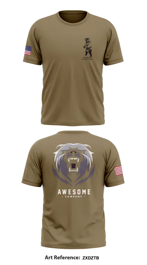 Bravo Company Store 2 Core Men's SS Performance Tee - zXDZTb