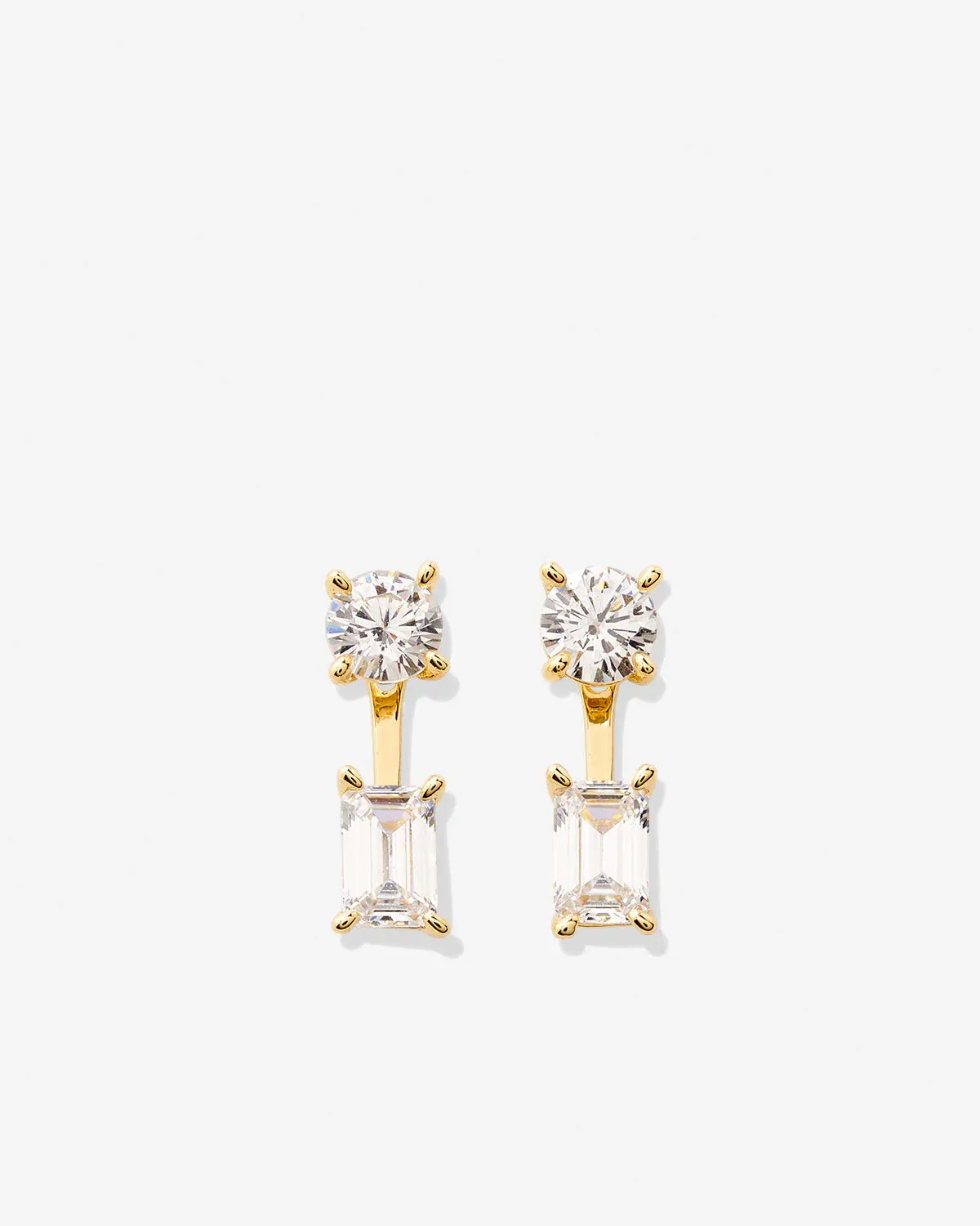Bryan Anthony's Beautifully Broken Emerald Cut Ear Jackets