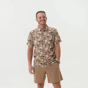 Burlebo Pintail Camo Performance Polo