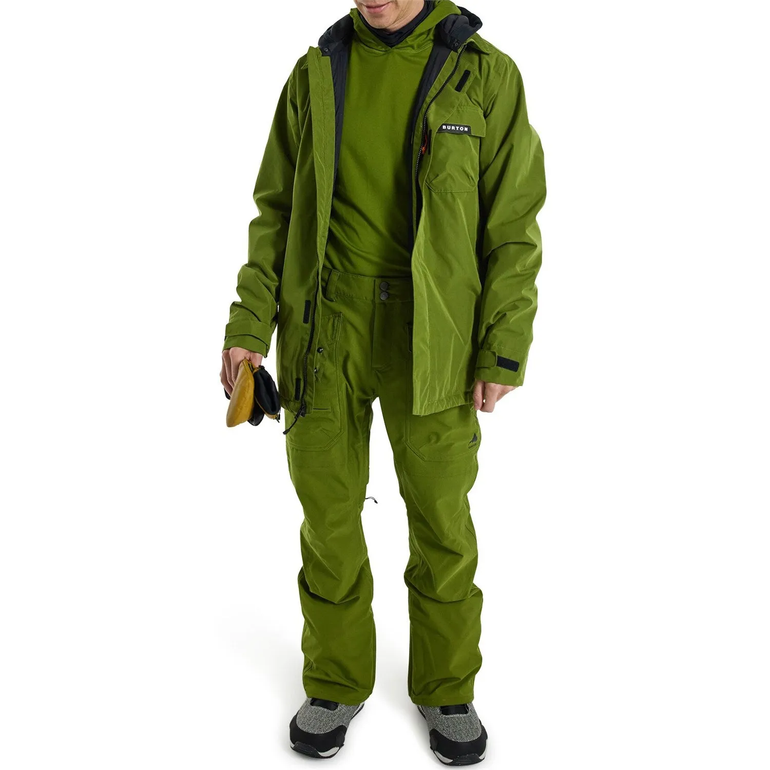 Burton Dunmore Mens Jacket Calla Green