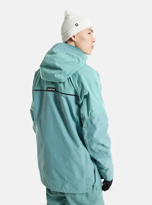 Burton Frostner Anorak Jacket Mens Rock Lichen