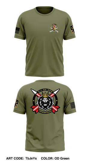 C BTRY, 1-43 ADA BN Store 1 Core Men's SS Performance Tee - TbJeYs